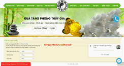 Desktop Screenshot of phongthuygia.com